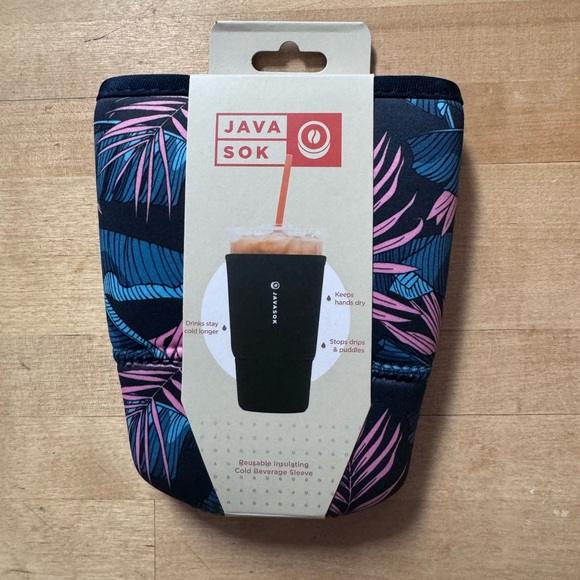 Sok It Java Sok Iced Coffee & Cold Soda Insulated Neoprene Cup Sleeve large - Picture 4 of 4